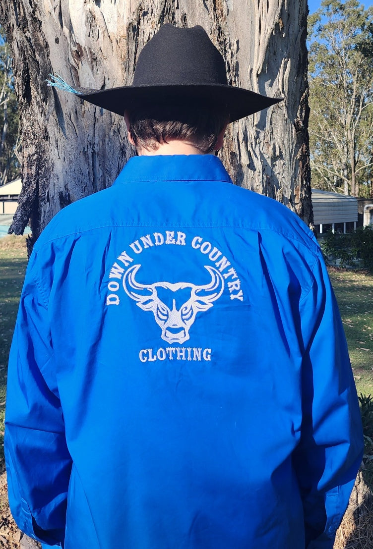 100% Cotton Long Sleeved Work shirt