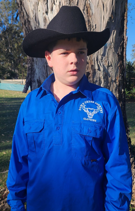 100% Cotton Long Sleeved Work shirt